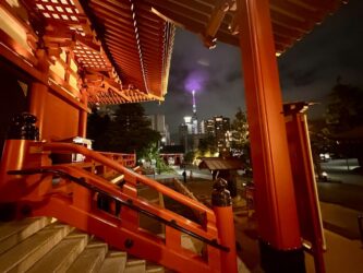 Japan, Tokyo - Senso-ji temple in Asakusa