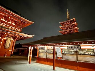 Japan, Tokyo - Senso-ji temple in Asakusa
