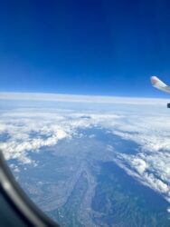 Japan, Tokyo - Mt. Fuji from the plane
