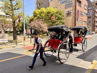 Japan, Tokyo - Rickshaw
