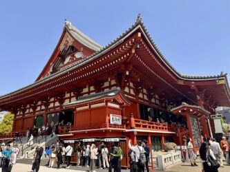 Japan, Tokyo - Senso-ji temple in Asakusa