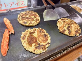 Japan, Osaka - Okonomiyaki