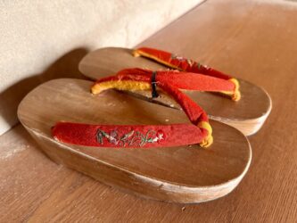 Japan, Kyoto - Traditional shoes