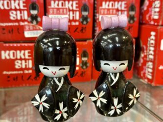 Japan, Kyoto - Kokeshi Dolls