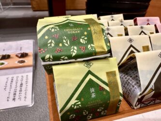 Japan, Kanazawa - Matcha chocolate