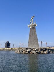 Bulgaria, Nessebar - St. Nicolas Statue