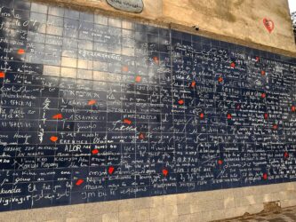 France, Paris - The Wall of Love