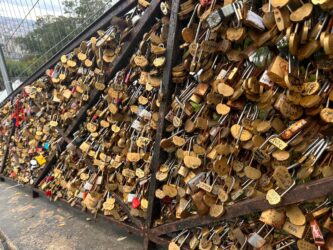France, Paris - Love locks