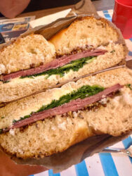 France, Paris - Ham and butter sandwich