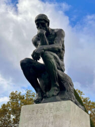France, Paris - Musée Rodin, The thinker