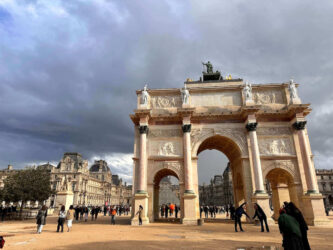 France, Paris - Arc de Triomphe du Carrousel