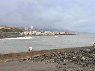 Canary Islands, Tenerife, Puerto de la Cruz - The fog