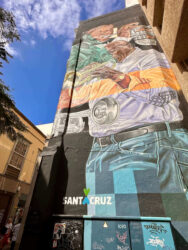 Canary Islands, Tenerife, Santa Cruz - Street art
