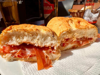 Canary Islands, Tenerife, Santa Cruz - Bocadillo de Jamón Ibérico