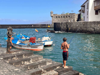 Canary Islands, Tenerife, Puerto de la Cruz - Harbour