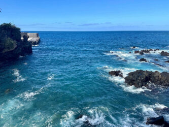Canary Islands, Tenerife, Puerto de la Cruz - Atlantic ocean