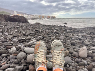 Canary Islands, Tenerife, Puerto de la Cruz - Black beach