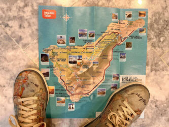 Canary Islands, Tenerife - The map