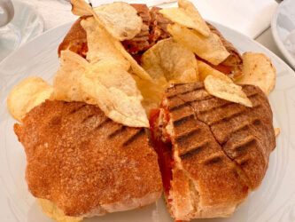 Malta, Valletta - Traditional Maltese Ham Ftira