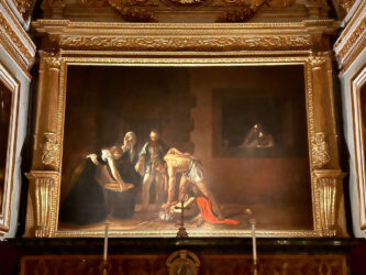 Malta, Valletta - St John's Co-Cathedral, Caravaggio 'The Beheading of St John the Baptist'