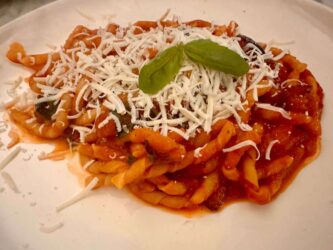 Malta, Gozo - Rabbit pasta