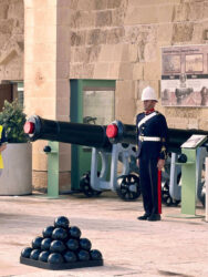 Malta, Valletta - The Saluting Battery