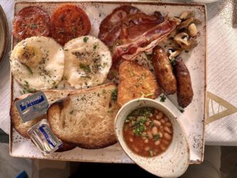 Malta, Sliema - Full English Breakfast