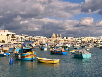 Malta, Marsaxlokk - The harbour