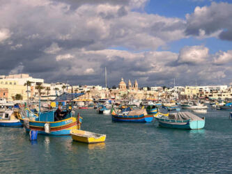 Malta, Marsaxlokk - The harbour