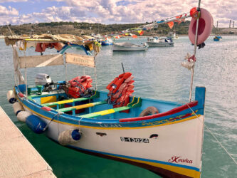 Malta, Marsaxlokk - The harbour