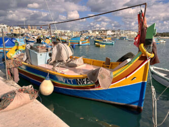 Malta, Marsaxlokk - The harbour