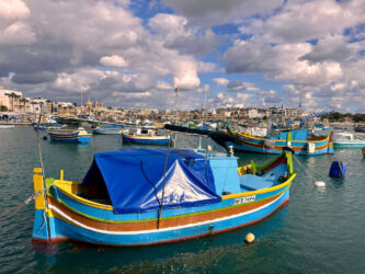Malta, Marsaxlokk - The harbour