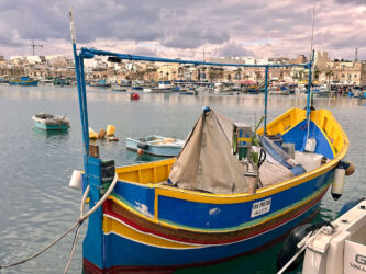 Malta, Marsaxlokk - The harbour