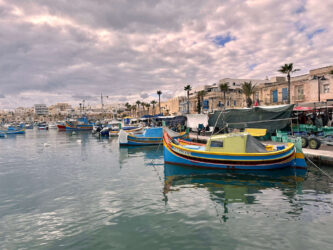 Malta, Marsaxlokk - The harbour