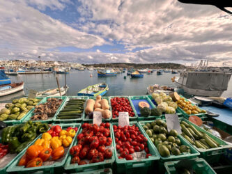 Malta, Marsaxlokk - Sunday market