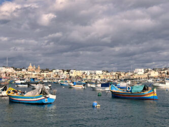 Malta, Marsaxlokk - The harbour