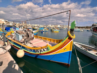 Malta, Marsaxlokk - The harbour