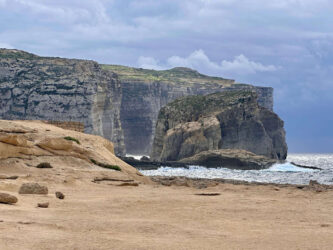 Malta, Gozo - Fungus Rock