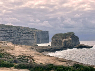 Malta, Gozo - Fungus Rock