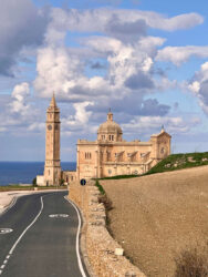 Malta, Gozo - The Basilica of the National Shrine of the Blessed Virgin of Ta’ Pinu