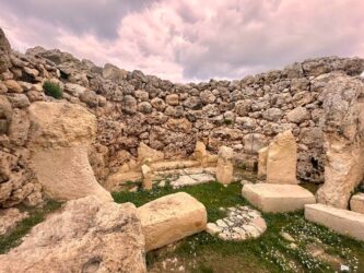 Malta, Gozo - Ggantija Temples