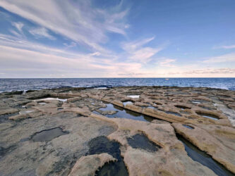 Malta, Sliema - The sea