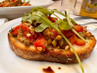 Malta, Valletta - Bruschetta