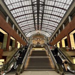 Belgium, Antwerp - Antwerpen-Centraal railway station