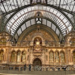 Belgium, Antwerp - Antwerpen-Centraal railway station