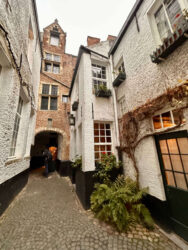 Belgium, Antwerp - Vlaeykensgang Alley