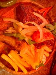 Belgium, Antwerp - Ribs and fries