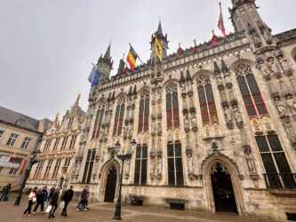 Belgium, Bruges - The Stadhuis (City Hall)