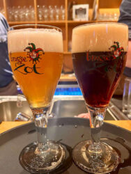 Belgium, Bruges - Drinks at the De Halve Maan brewery
