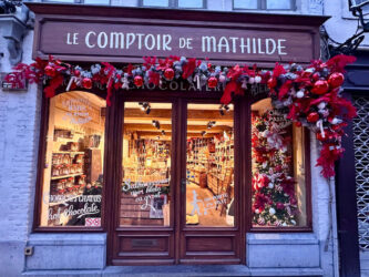 Belgium, Brussels - Chocolate shop